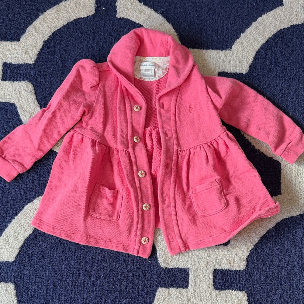 Ralph Lauren Pink Kids Jacket